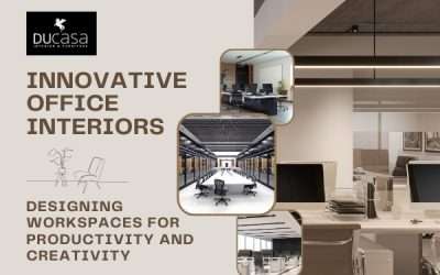 Innovative Office Interiors: Designing Workspaces For Productivity And Creativity