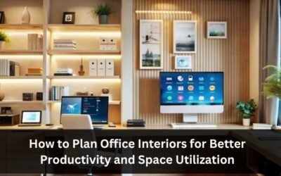 How to Plan Office Interiors for Better Productivity and Space Utilization